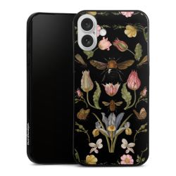 Veldbloemen en Bijen Zwart