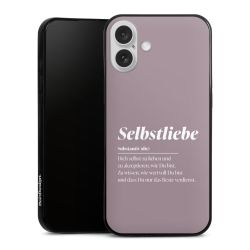 Silikon Slim Case schwarz
