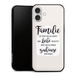 Silikon Slim Case schwarz