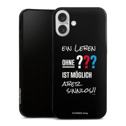 Silikon Slim Case schwarz
