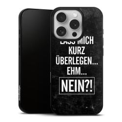 Silikon Slim Case schwarz