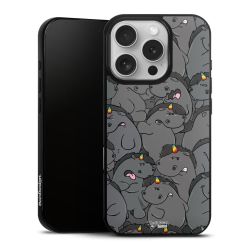 Silikon Slim Case schwarz