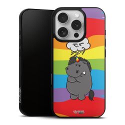 Silikon Slim Case schwarz