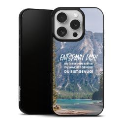 Silikon Slim Case schwarz