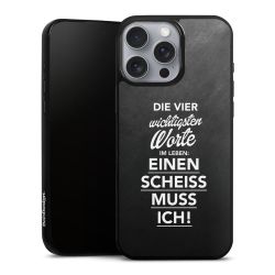 Silikon Slim Case schwarz