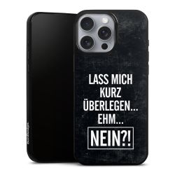 Silikon Slim Case schwarz
