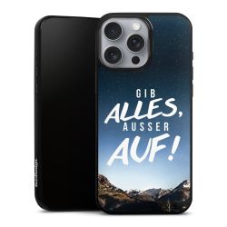 Silikon Slim Case schwarz