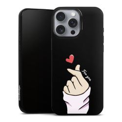 Silikon Slim Case schwarz