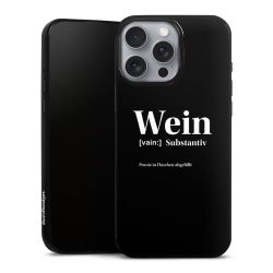 Silikon Slim Case schwarz