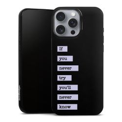 Silicone Slim Case black