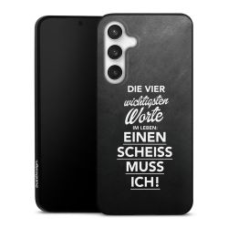 Silikon Slim Case schwarz