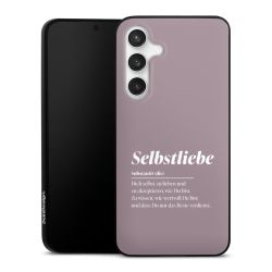 Silikon Slim Case schwarz