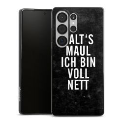 Silikon Slim Case schwarz