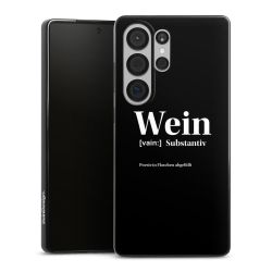 Silikon Slim Case schwarz