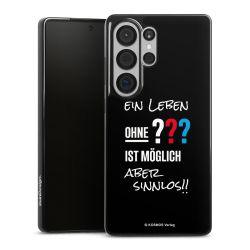 Silikon Slim Case schwarz
