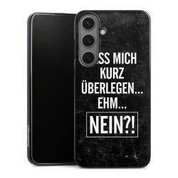 Silikon Slim Case schwarz