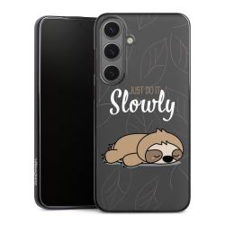 Just Do It Slowly Sloth Grey
