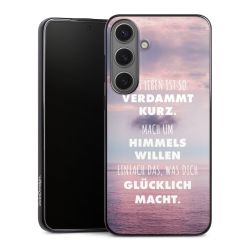 Silikon Slim Case schwarz