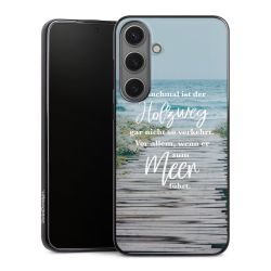 Silikon Slim Case schwarz