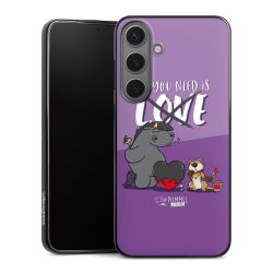 Silikon Slim Case schwarz