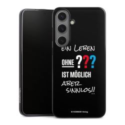 Silikon Slim Case schwarz
