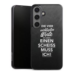 Silikon Slim Case schwarz