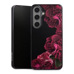 Rose vintage su nero