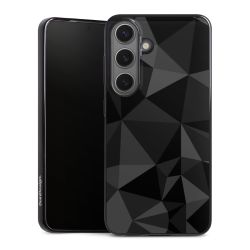 Motif Polygone Noir