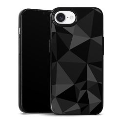 Motif Polygone Noir