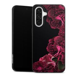 Rose vintage su nero