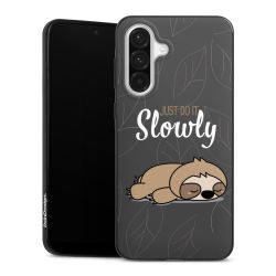 Just Do It Slowly Sloth Grey