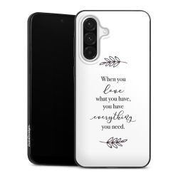 Silicone Slim Case black