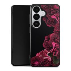 Rose vintage su nero