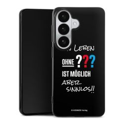 Silikon Slim Case schwarz