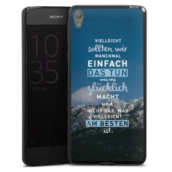 Silikon Slim Case schwarz