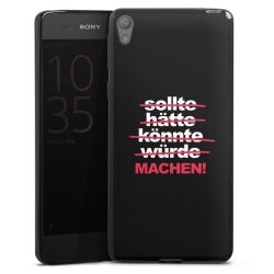 Silikon Slim Case schwarz