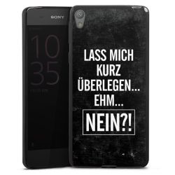 Silikon Slim Case schwarz