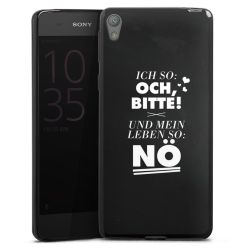 Silikon Slim Case schwarz