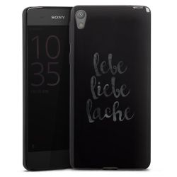 Silikon Slim Case schwarz