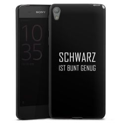 Silikon Slim Case schwarz