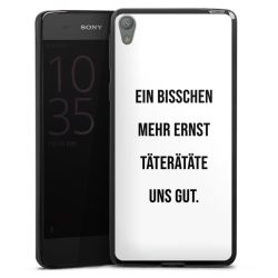 Silikon Slim Case schwarz