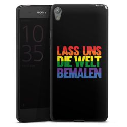 Silikon Slim Case schwarz