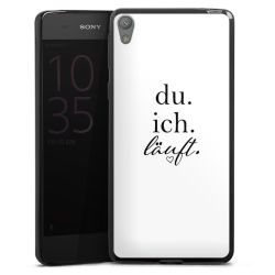 Silikon Slim Case schwarz