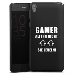 Silikon Slim Case schwarz