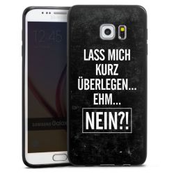 Silikon Slim Case schwarz