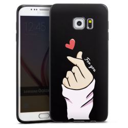 Silikon Slim Case schwarz