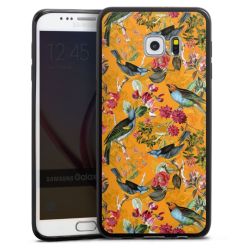 Vogels Bloemen Behang