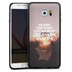 Silikon Slim Case schwarz