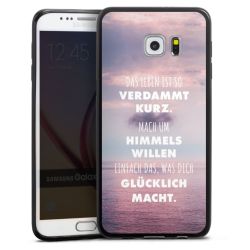 Silikon Slim Case schwarz