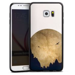 Twee vogels en de maan